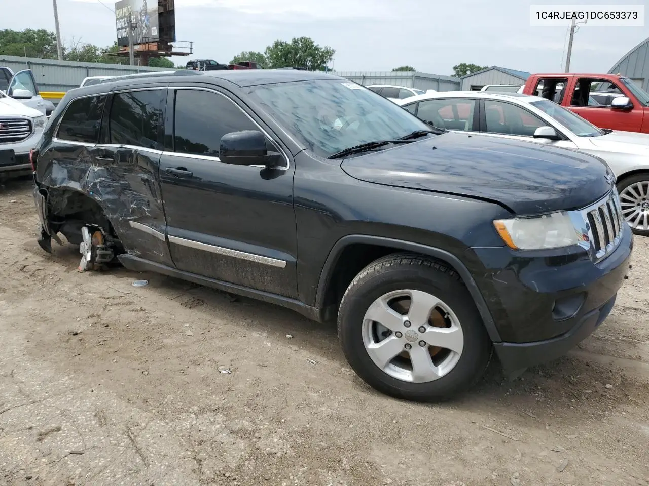 2013 Jeep Grand Cherokee Laredo VIN: 1C4RJEAG1DC653373 Lot: 59220295