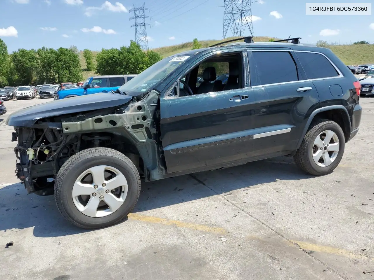 2013 Jeep Grand Cherokee Limited VIN: 1C4RJFBT6DC573360 Lot: 62949225