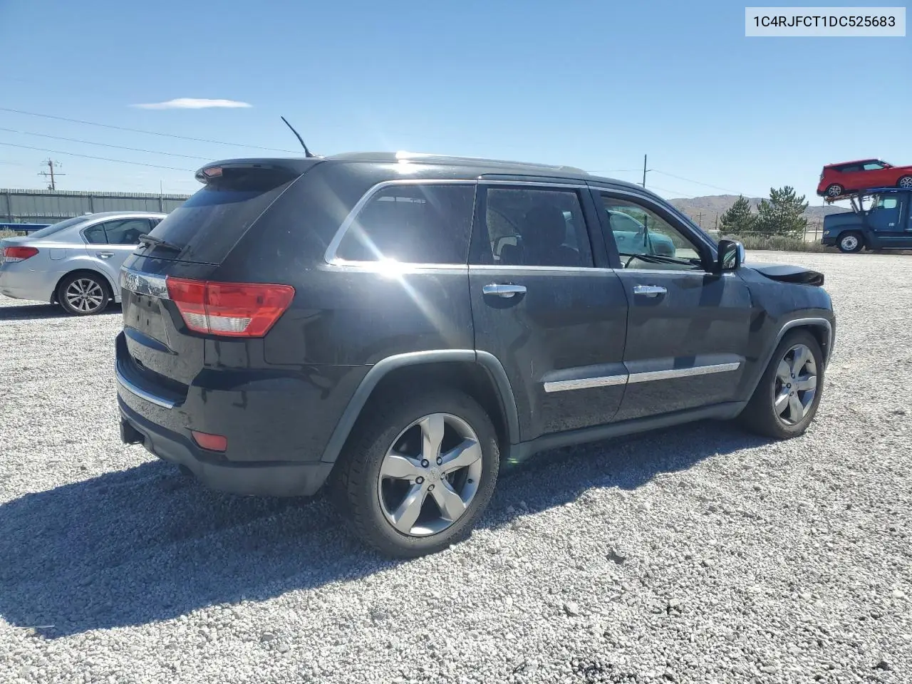 2013 Jeep Grand Cherokee Overland VIN: 1C4RJFCT1DC525683 Lot: 64619625