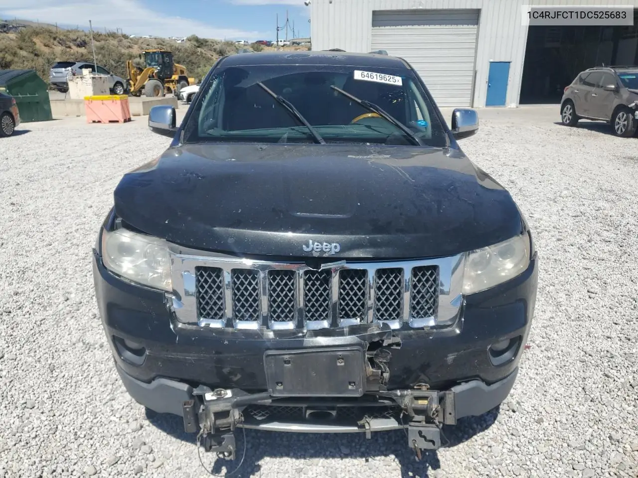 2013 Jeep Grand Cherokee Overland VIN: 1C4RJFCT1DC525683 Lot: 64619625
