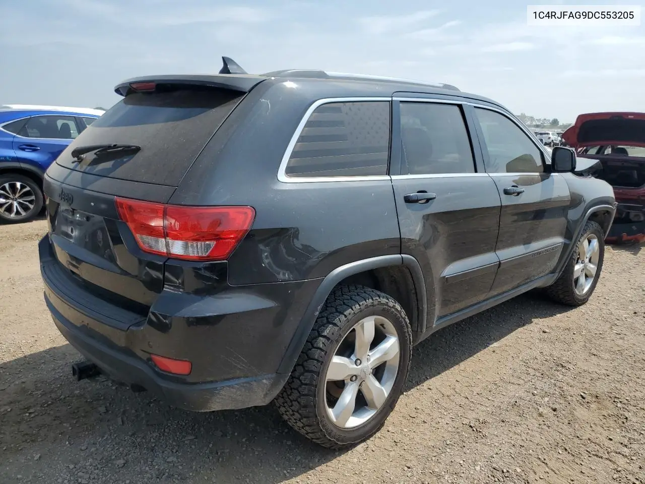 2013 Jeep Grand Cherokee Laredo VIN: 1C4RJFAG9DC553205 Lot: 65580245