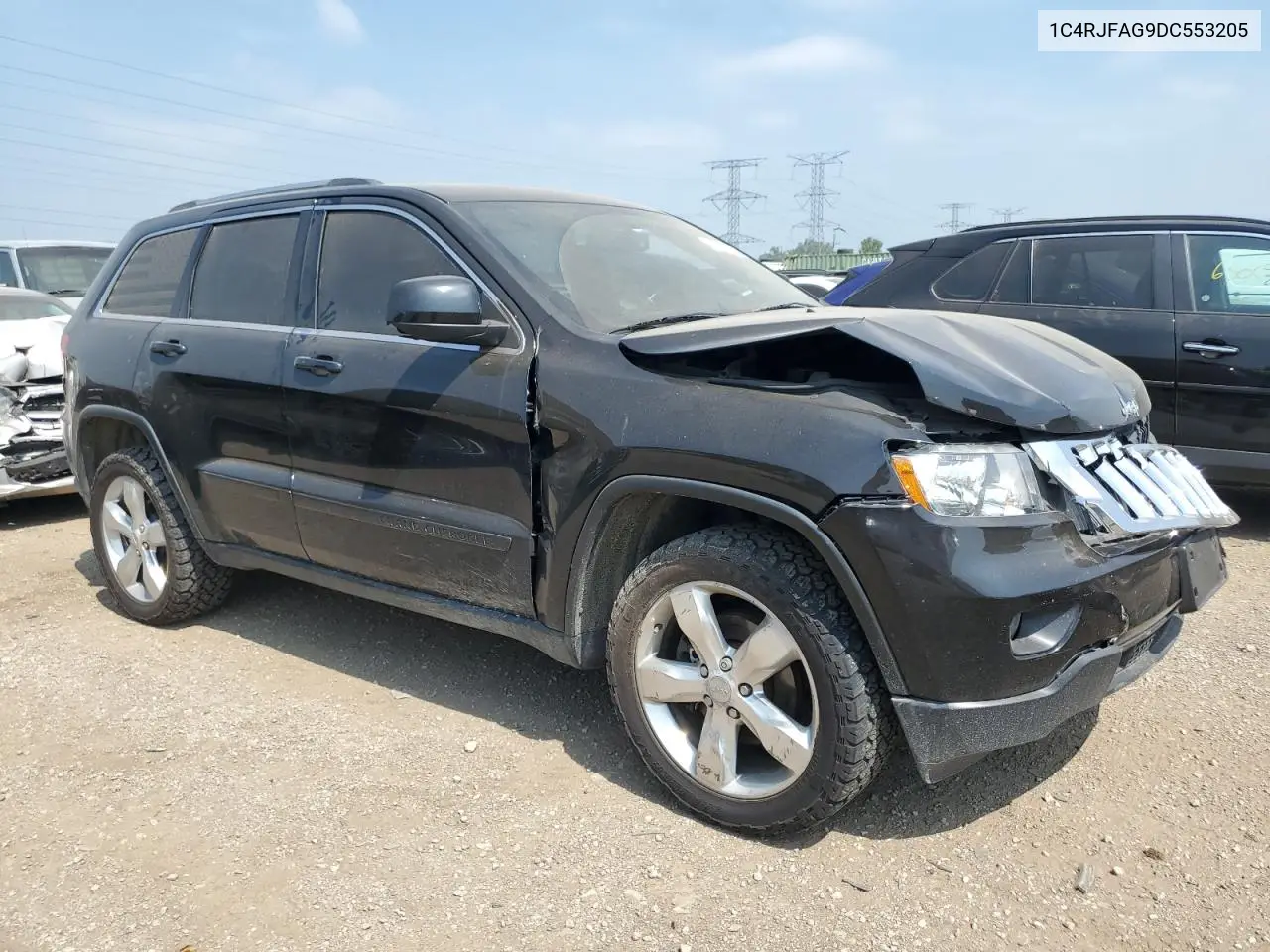 2013 Jeep Grand Cherokee Laredo VIN: 1C4RJFAG9DC553205 Lot: 65580245