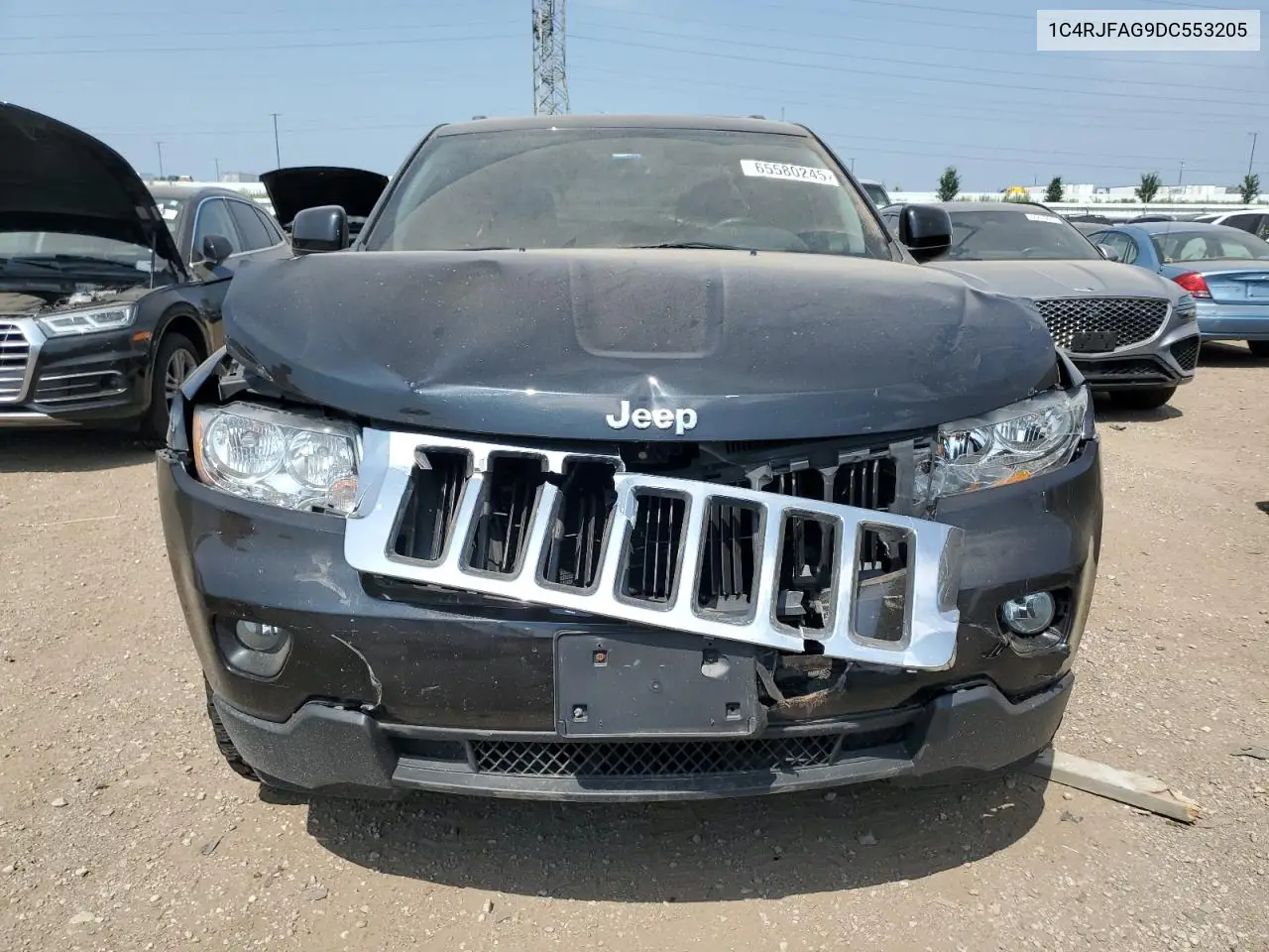 2013 Jeep Grand Cherokee Laredo VIN: 1C4RJFAG9DC553205 Lot: 65580245