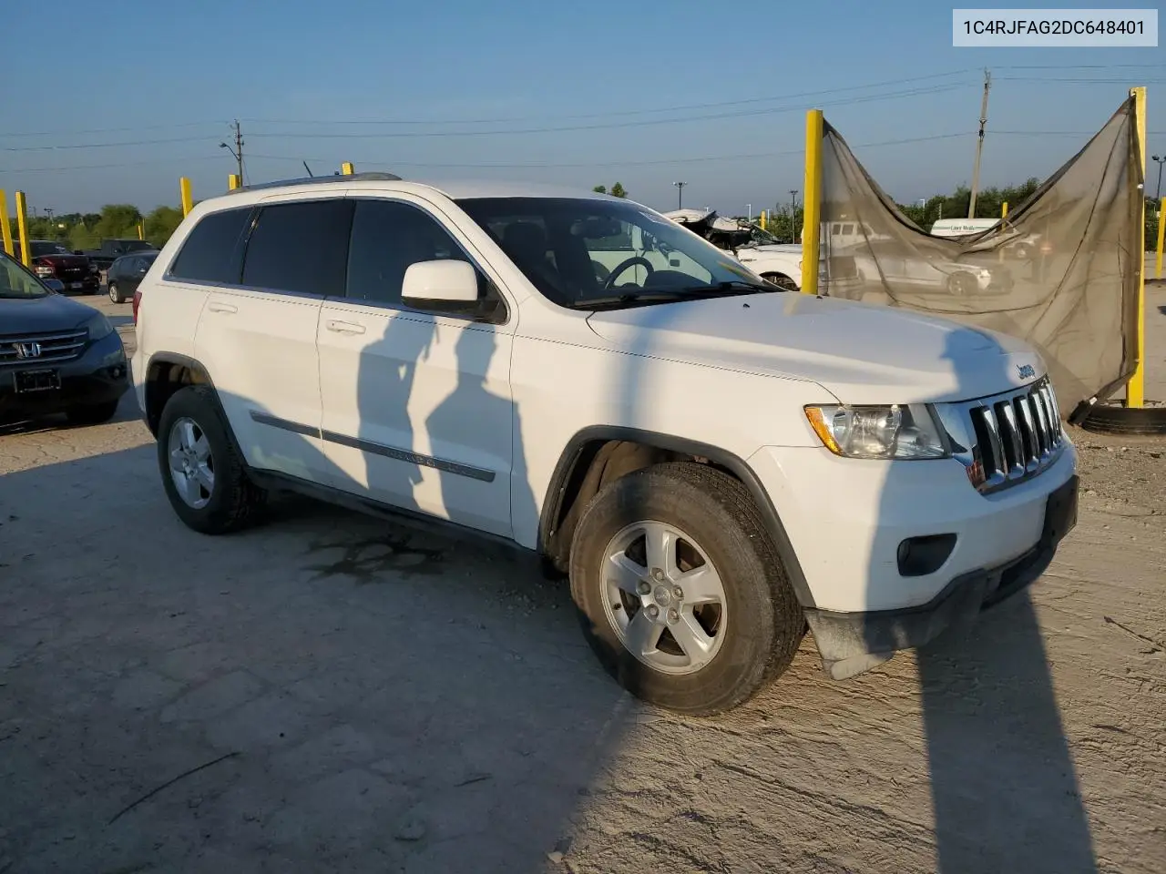 2013 Jeep Grand Cherokee Laredo VIN: 1C4RJFAG2DC648401 Lot: 65987895