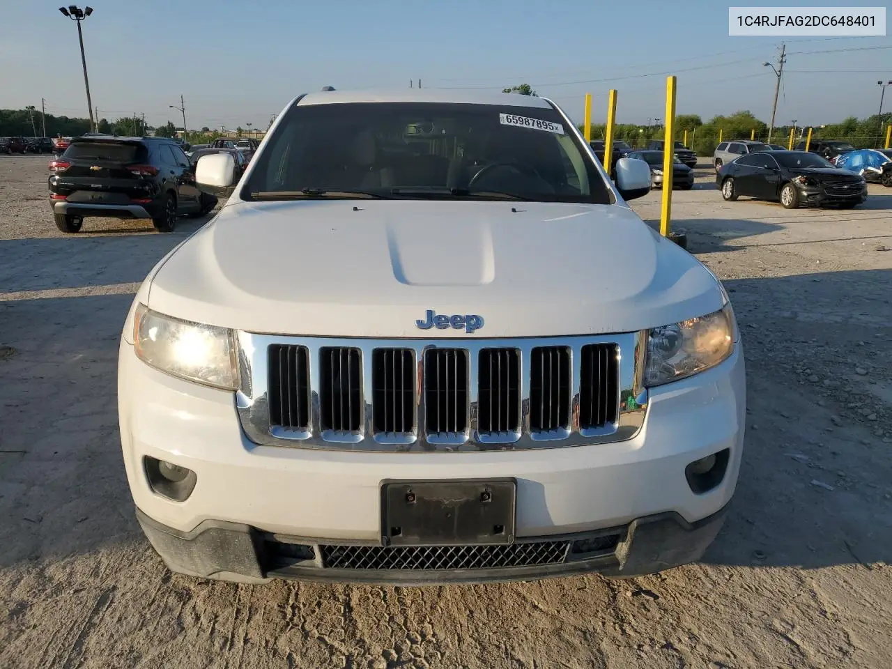 2013 Jeep Grand Cherokee Laredo VIN: 1C4RJFAG2DC648401 Lot: 65987895