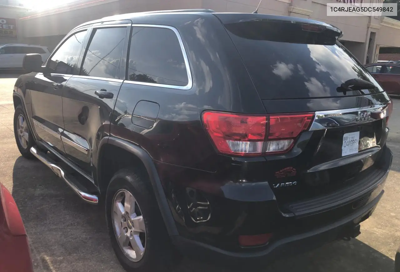 2013 Jeep Grand Cherokee Laredo VIN: 1C4RJEAG5DC549842 Lot: 66408945