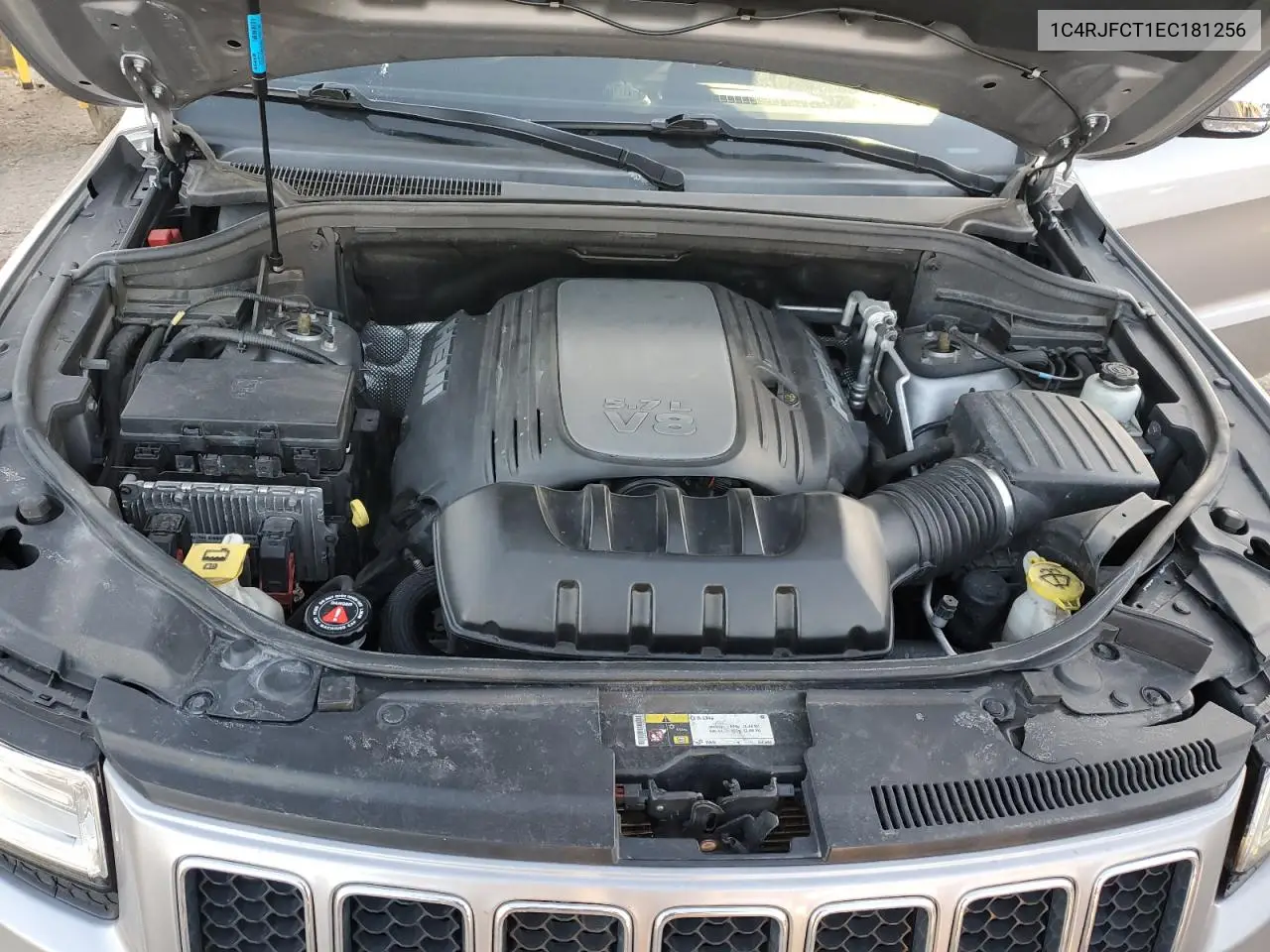 2014 Jeep Grand Cherokee Overland VIN: 1C4RJFCT1EC181256 Lot: 48325685