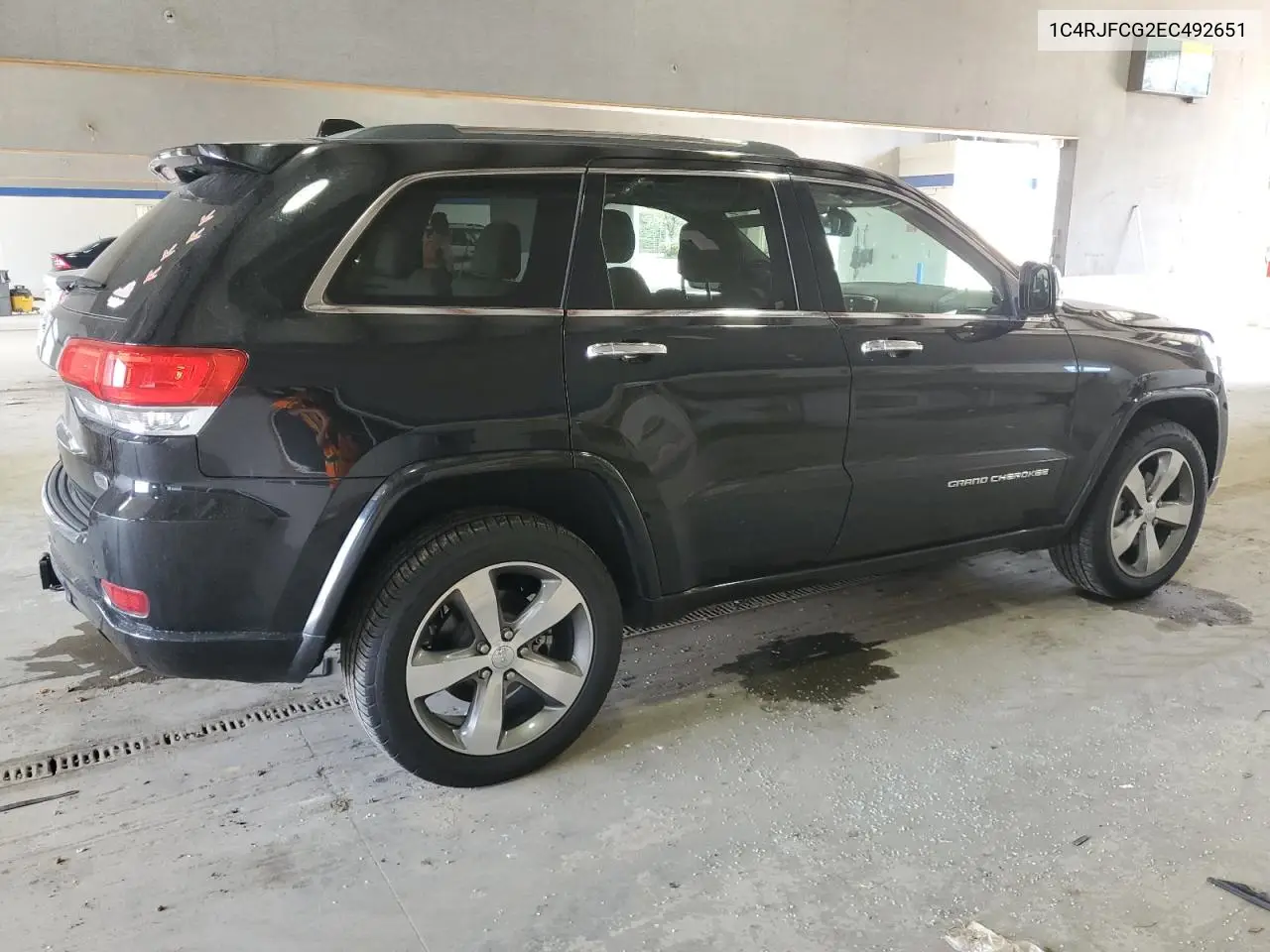 2014 Jeep Grand Cherokee Overland VIN: 1C4RJFCG2EC492651 Lot: 50806845
