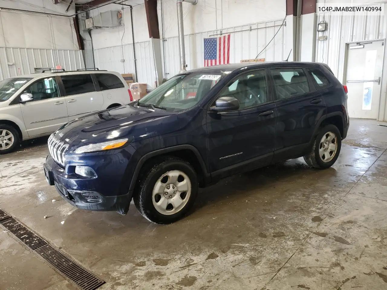 2014 Jeep Cherokee Sport VIN: 1C4PJMAB2EW140994 Lot: 51683665