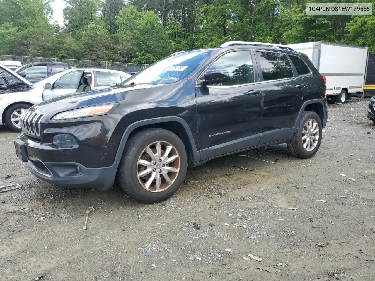 2014 Jeep Cherokee Limited VIN: 1C4PJMDS1EW179555 Lot: 56751735