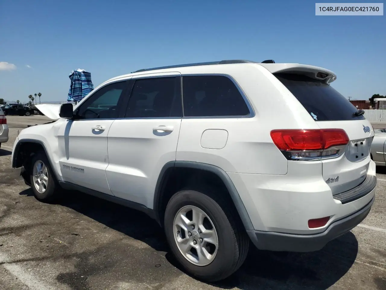 2014 Jeep Grand Cherokee Laredo VIN: 1C4RJFAG0EC421760 Lot: 56761795