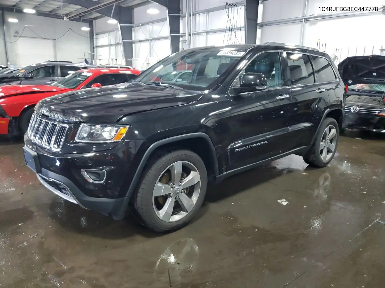 2014 Jeep Grand Cherokee Limited VIN: 1C4RJFBG8EC447778 Lot: 56888835