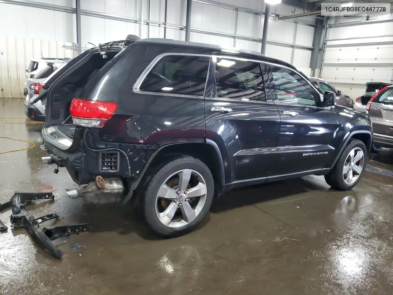 2014 Jeep Grand Cherokee Limited VIN: 1C4RJFBG8EC447778 Lot: 56888835