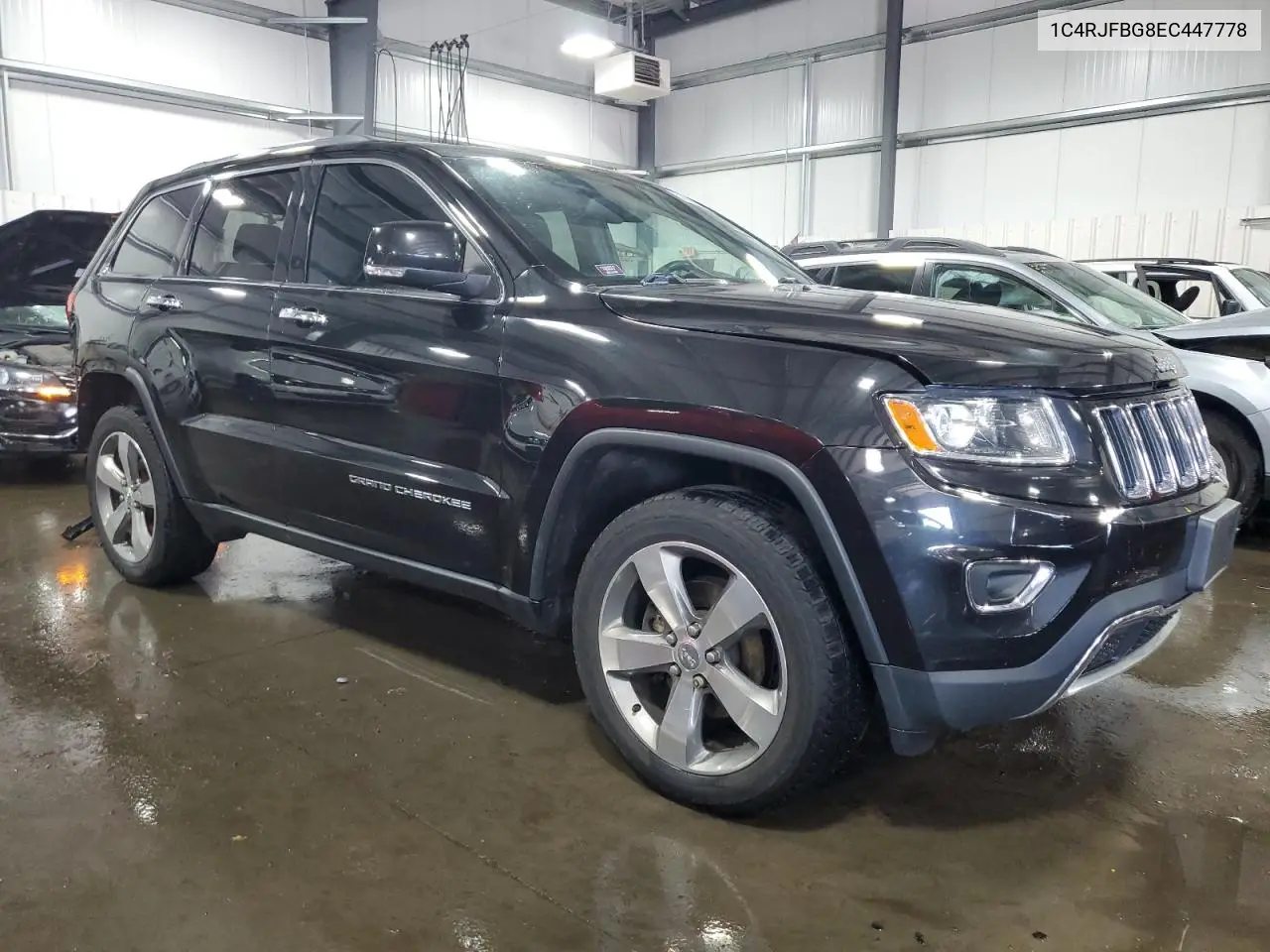 2014 Jeep Grand Cherokee Limited VIN: 1C4RJFBG8EC447778 Lot: 56888835