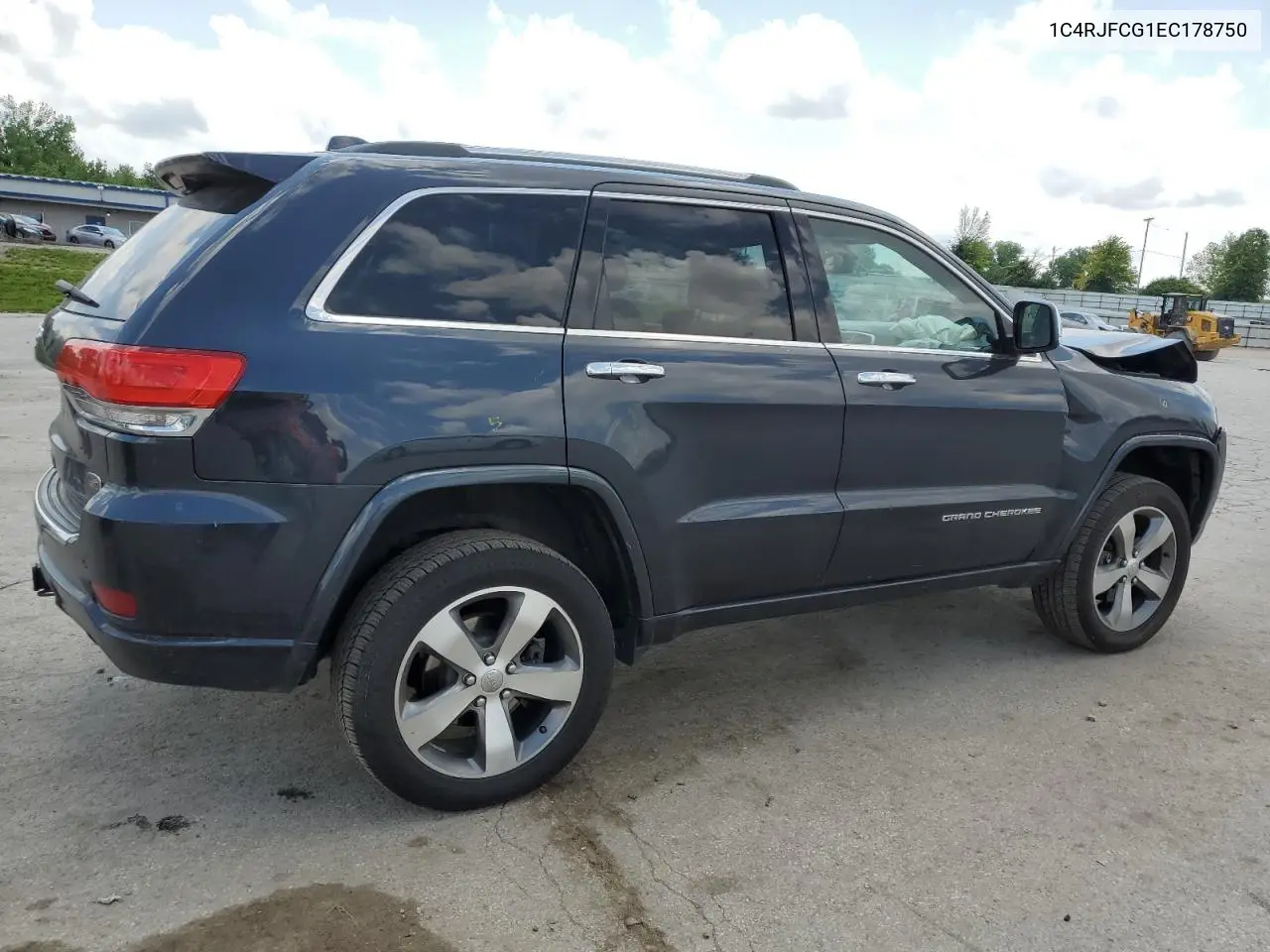 2014 Jeep Grand Cherokee Overland VIN: 1C4RJFCG1EC178750 Lot: 56903215