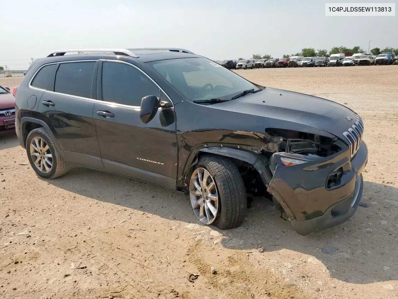 2014 Jeep Cherokee Limited VIN: 1C4PJLDS5EW113813 Lot: 56968355
