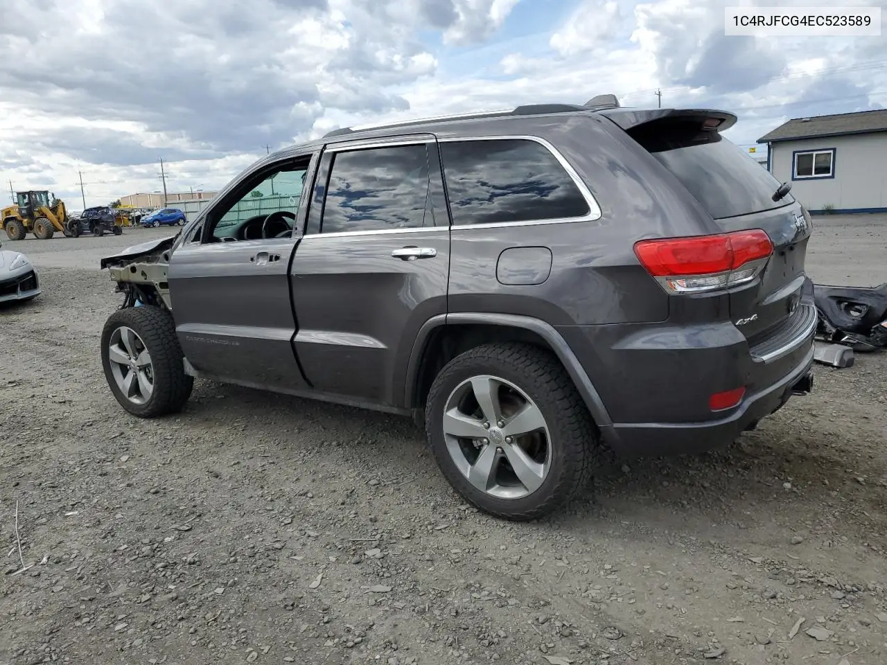 2014 Jeep Grand Cherokee Overland VIN: 1C4RJFCG4EC523589 Lot: 57282465