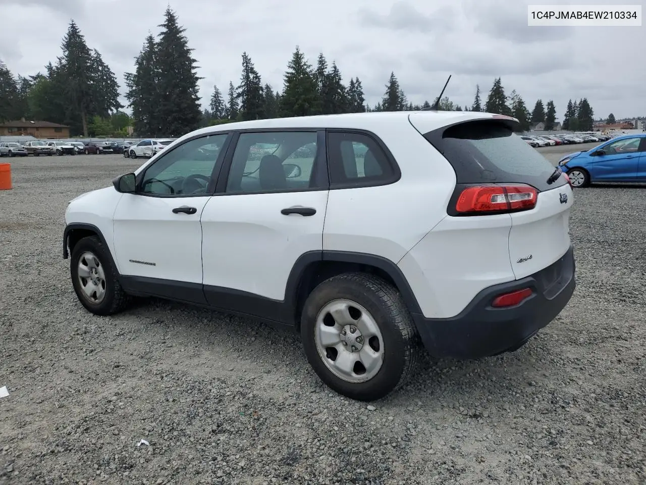 2014 Jeep Cherokee Sport VIN: 1C4PJMAB4EW210334 Lot: 57355835