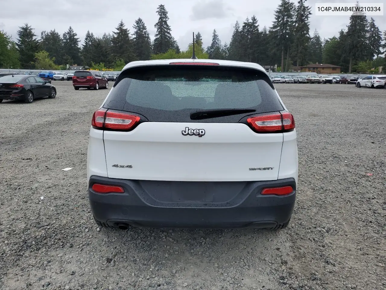 2014 Jeep Cherokee Sport VIN: 1C4PJMAB4EW210334 Lot: 57355835