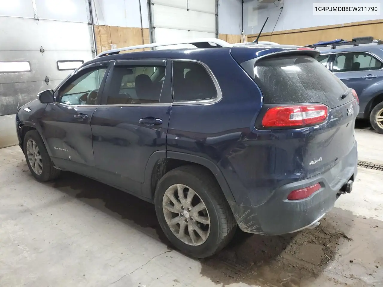 2014 Jeep Cherokee Limited VIN: 1C4PJMDB8EW211790 Lot: 58697825