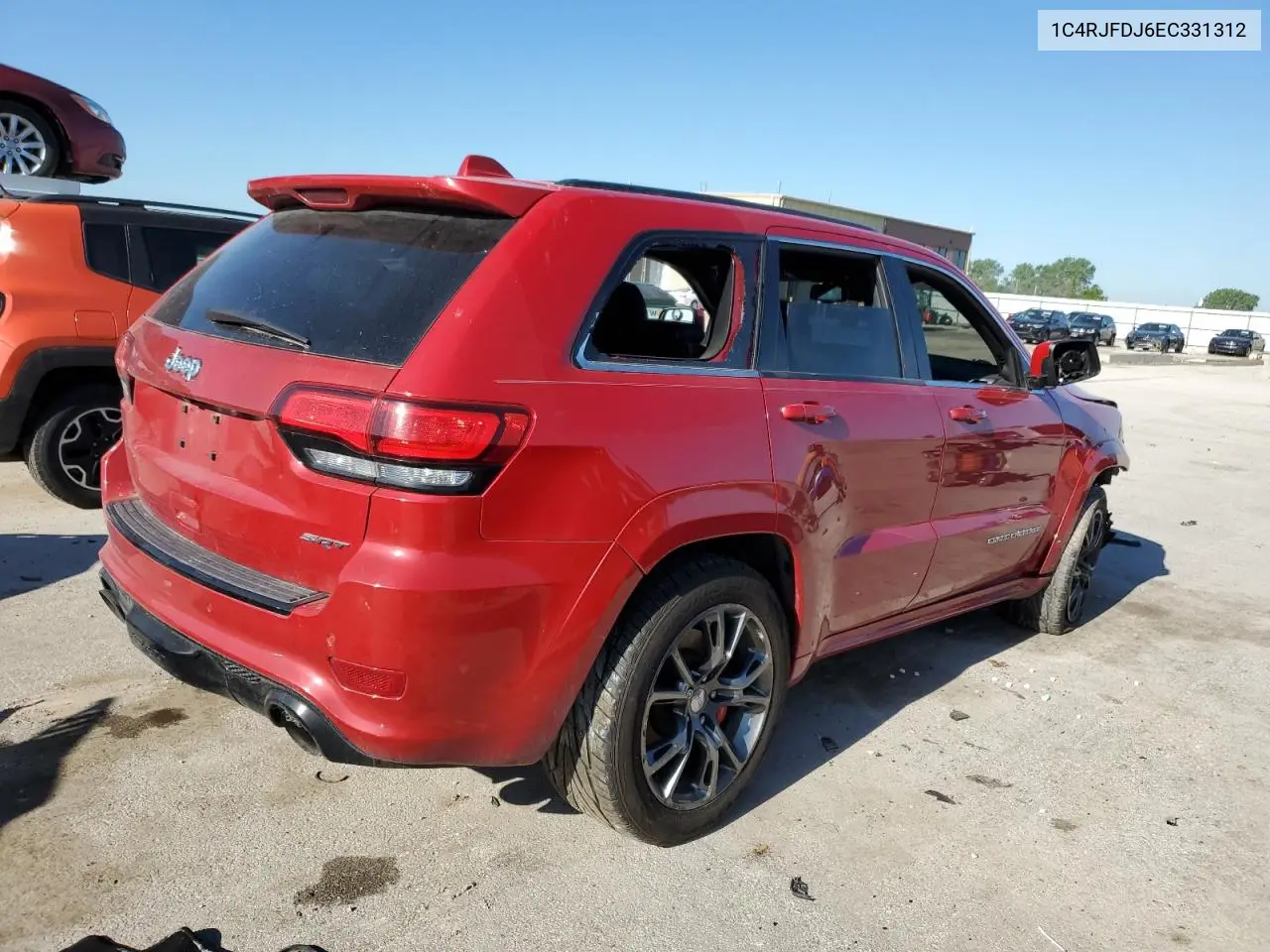 2014 Jeep Grand Cherokee Srt-8 VIN: 1C4RJFDJ6EC331312 Lot: 59111145