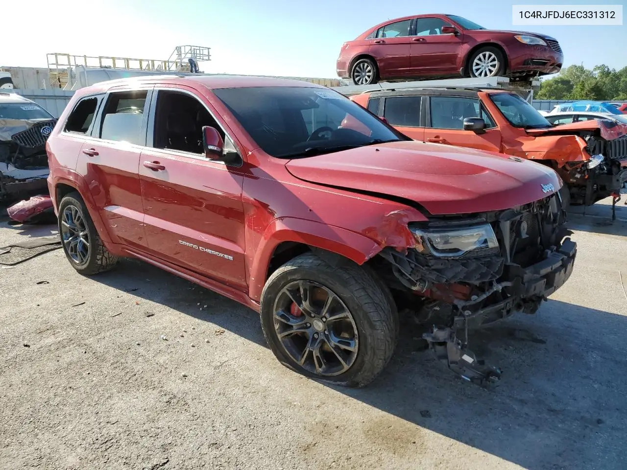 2014 Jeep Grand Cherokee Srt-8 VIN: 1C4RJFDJ6EC331312 Lot: 59111145