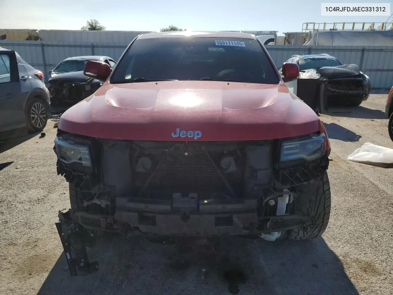2014 Jeep Grand Cherokee Srt-8 VIN: 1C4RJFDJ6EC331312 Lot: 59111145