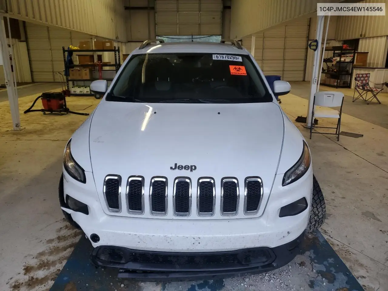2014 Jeep Cherokee Latitude VIN: 1C4PJMCS4EW145546 Lot: 61670295