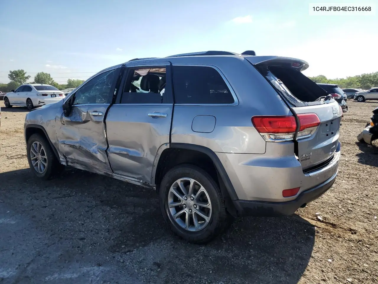2014 Jeep Grand Cherokee Limited VIN: 1C4RJFBG4EC316668 Lot: 62351285