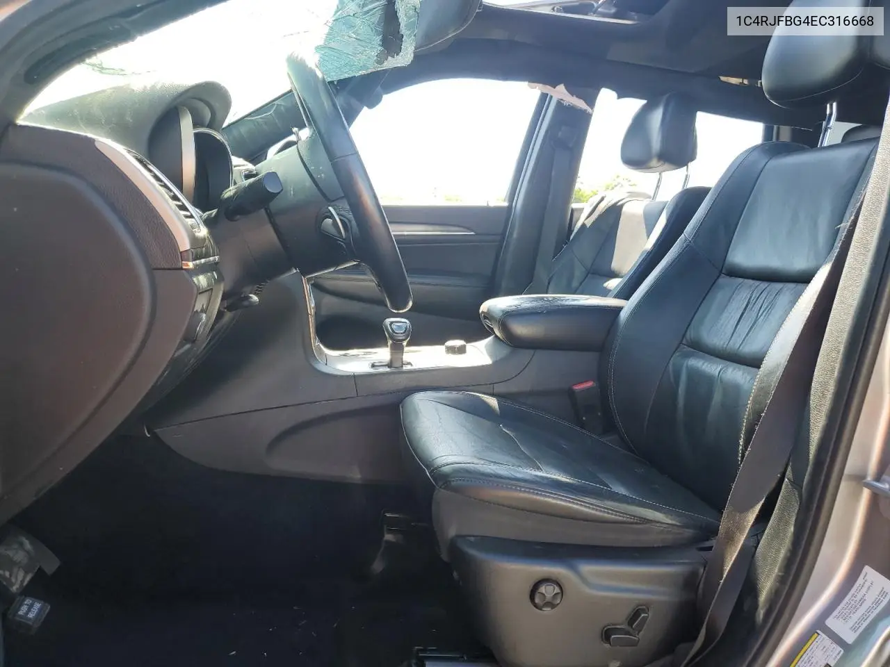 2014 Jeep Grand Cherokee Limited VIN: 1C4RJFBG4EC316668 Lot: 62351285