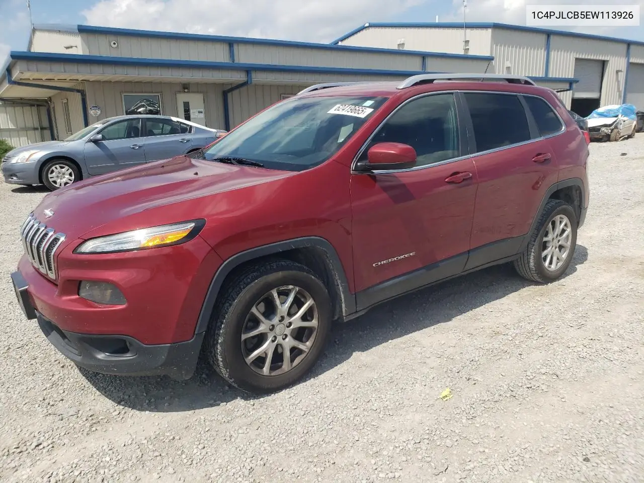 2014 Jeep Cherokee Latitude VIN: 1C4PJLCB5EW113926 Lot: 62419665
