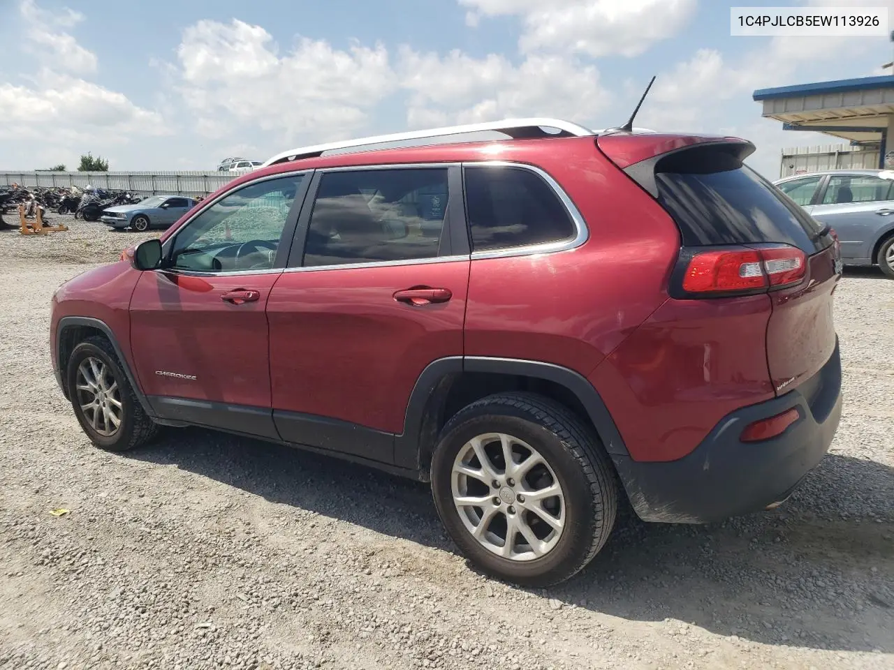2014 Jeep Cherokee Latitude VIN: 1C4PJLCB5EW113926 Lot: 62419665