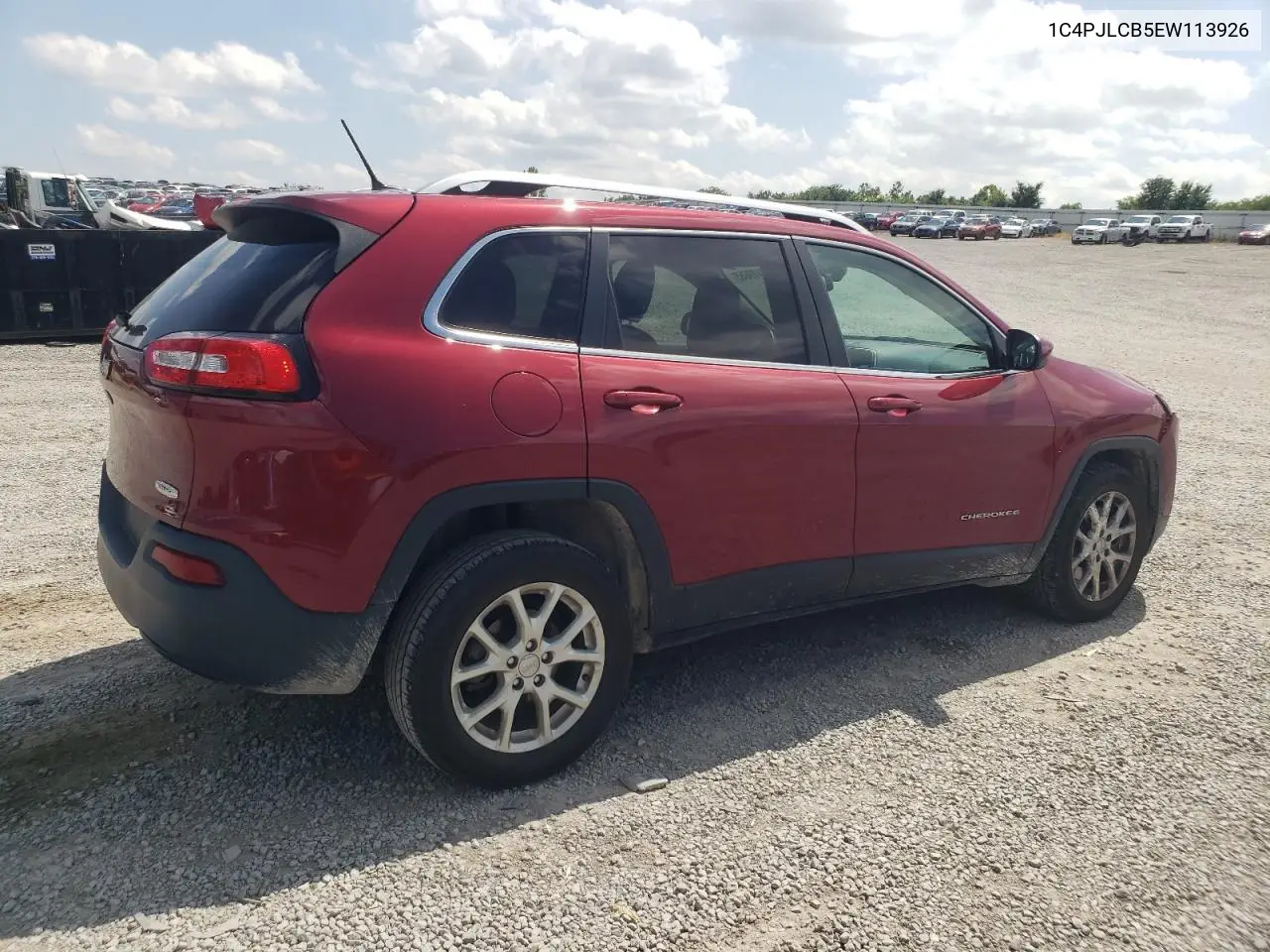 2014 Jeep Cherokee Latitude VIN: 1C4PJLCB5EW113926 Lot: 62419665