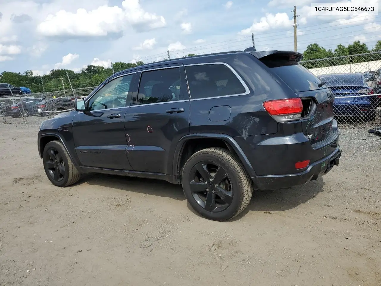 2014 Jeep Grand Cherokee Laredo VIN: 1C4RJFAG5EC546673 Lot: 62742285