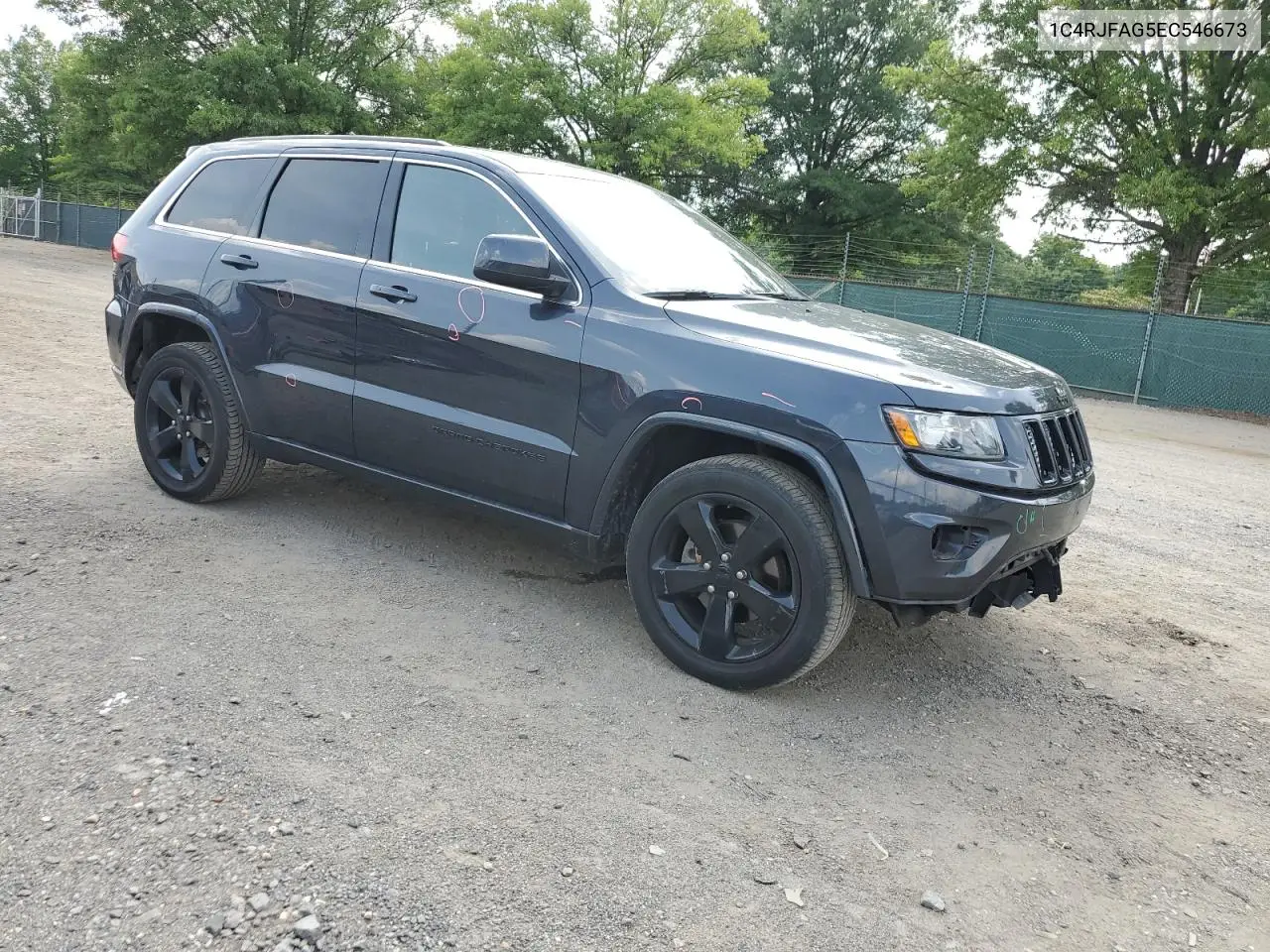 2014 Jeep Grand Cherokee Laredo VIN: 1C4RJFAG5EC546673 Lot: 62742285