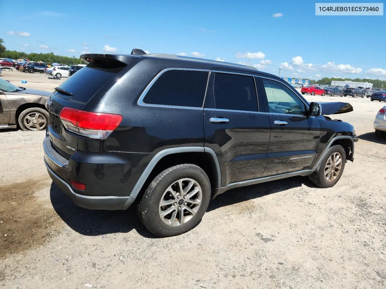 2014 Jeep Grand Cherokee Limited VIN: 1C4RJEBG1EC573460 Lot: 65533935