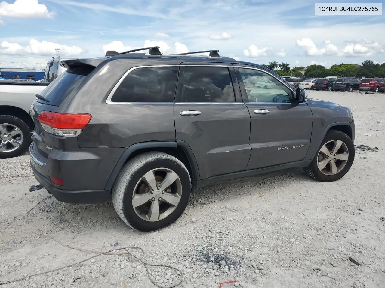 2014 Jeep Grand Cherokee Limited VIN: 1C4RJFBG4EC275765 Lot: 65864855