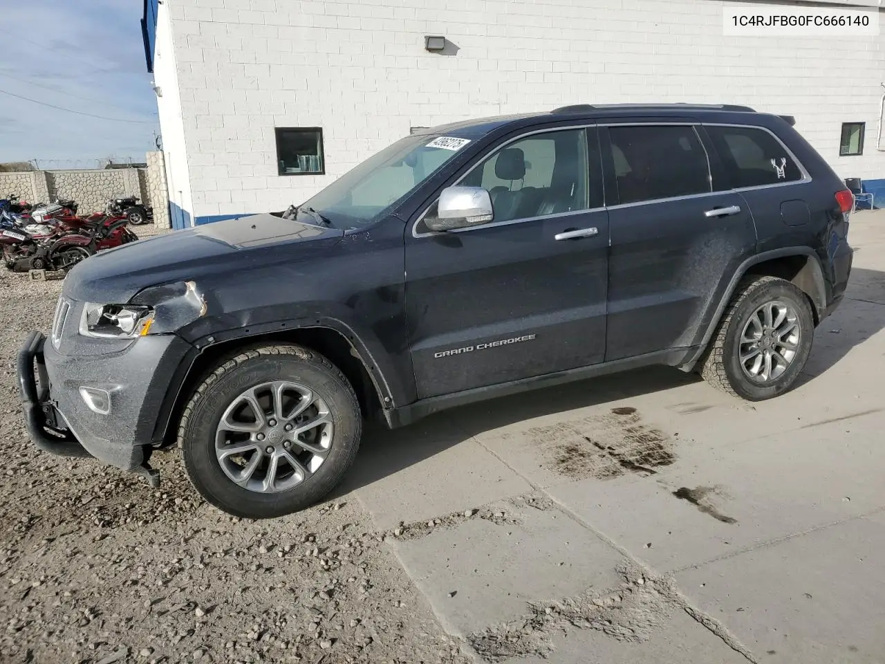 2015 Jeep Grand Cherokee Limited VIN: 1C4RJFBG0FC666140 Lot: 43962275