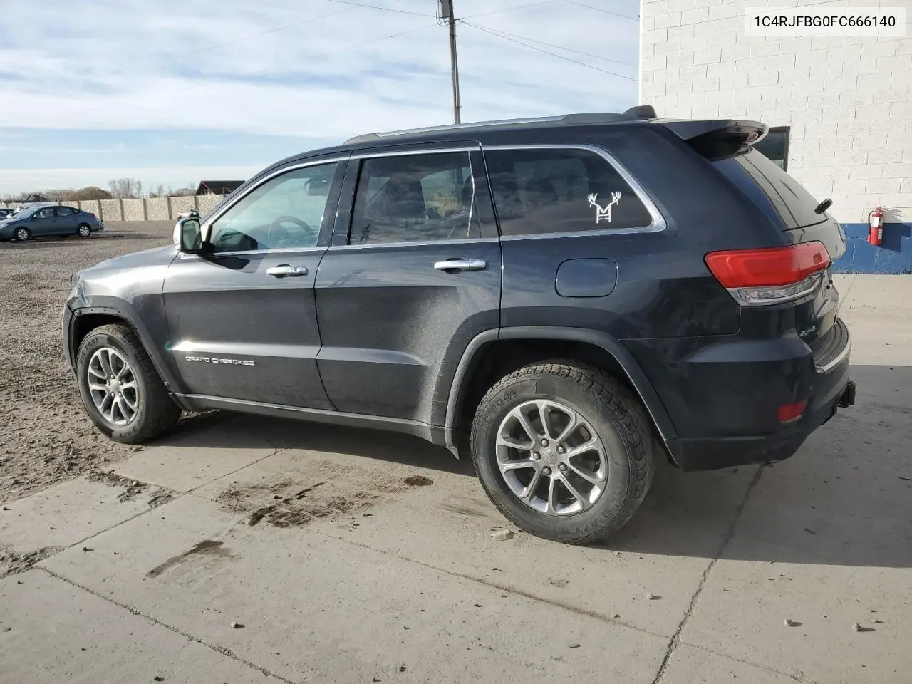 2015 Jeep Grand Cherokee Limited VIN: 1C4RJFBG0FC666140 Lot: 43962275