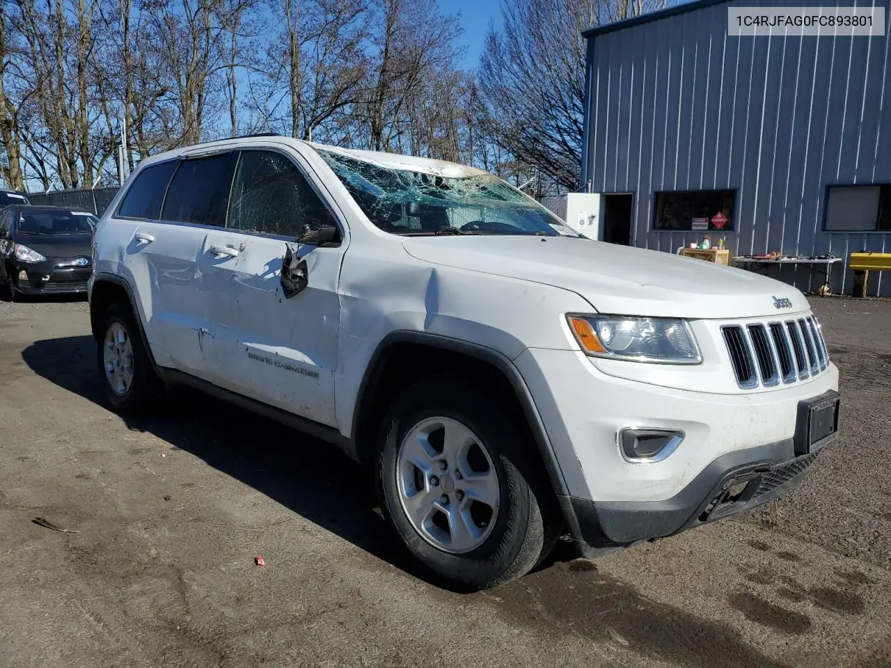 2015 Jeep Grand Cherokee Laredo VIN: 1C4RJFAG0FC893801 Lot: 44426105