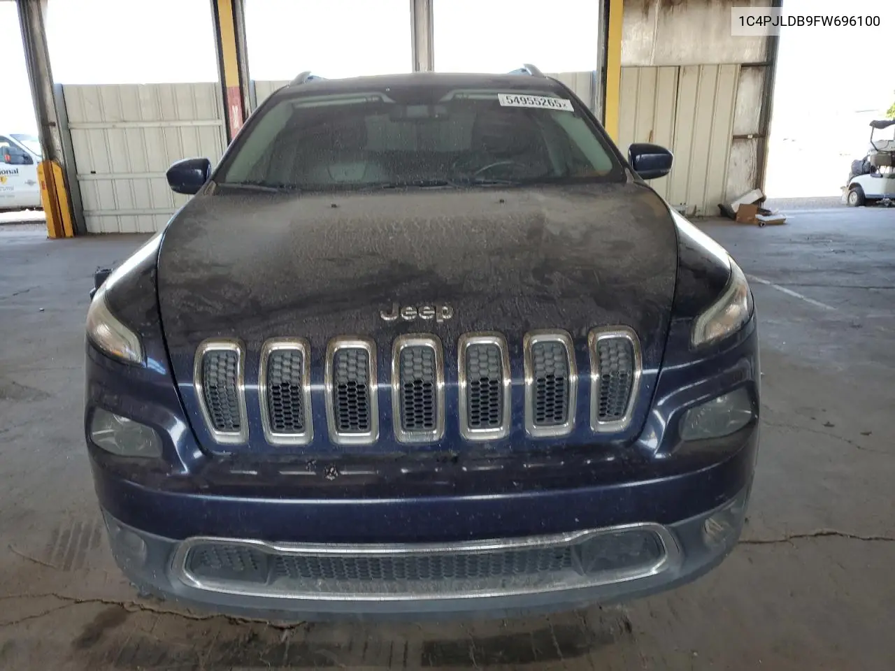 2015 Jeep Cherokee Limited VIN: 1C4PJLDB9FW696100 Lot: 54955265