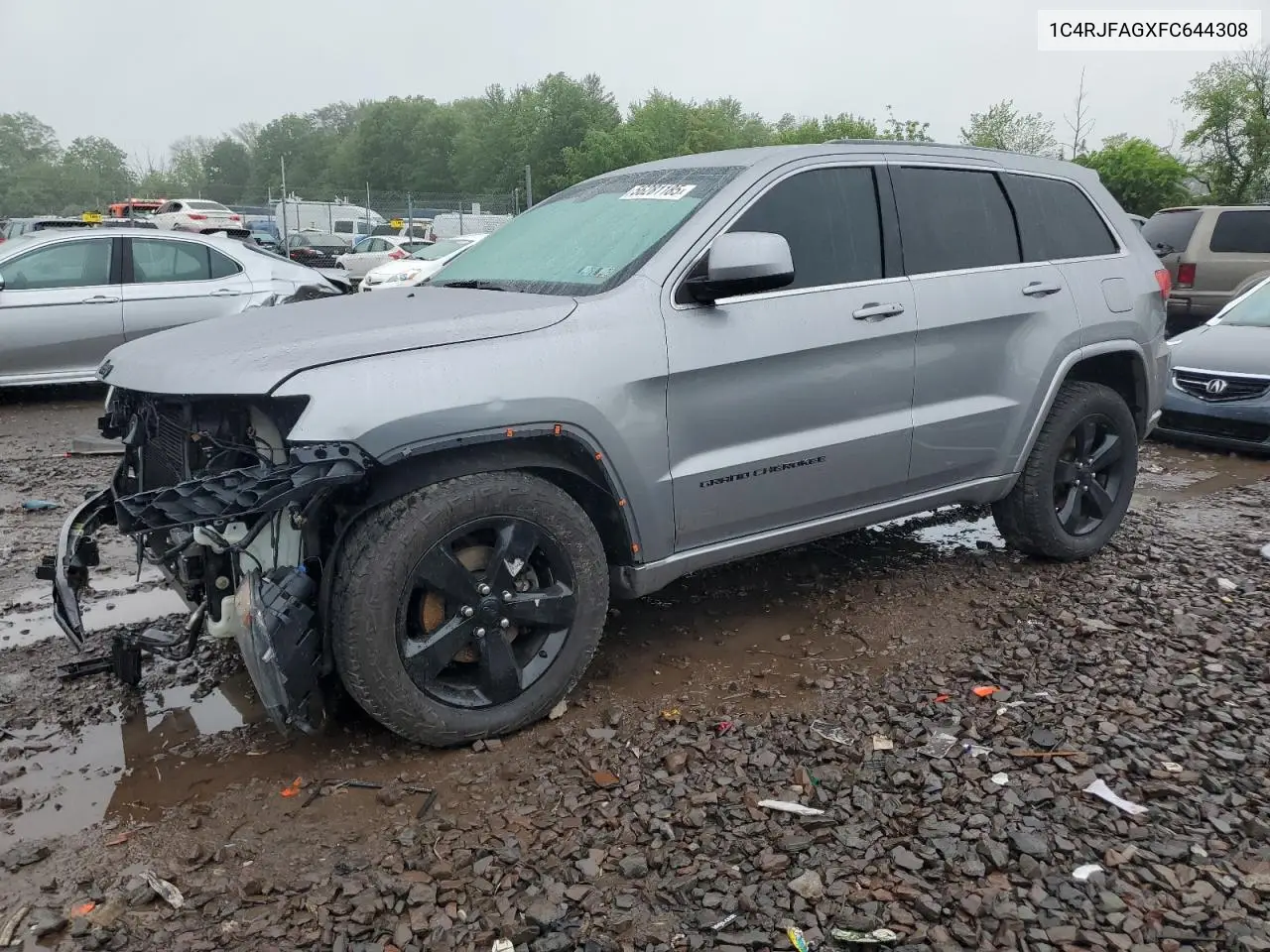 1c4rjfagxfc644308 1C4RJFAGXFC644308 2015 Jeep Grand Cherokee Laredo