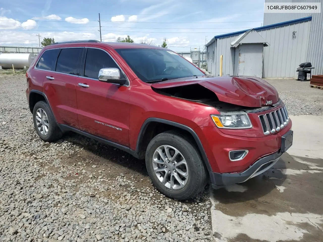 2015 Jeep Grand Cherokee Limited VIN: 1C4RJFBG8FC607949 Lot: 56515895