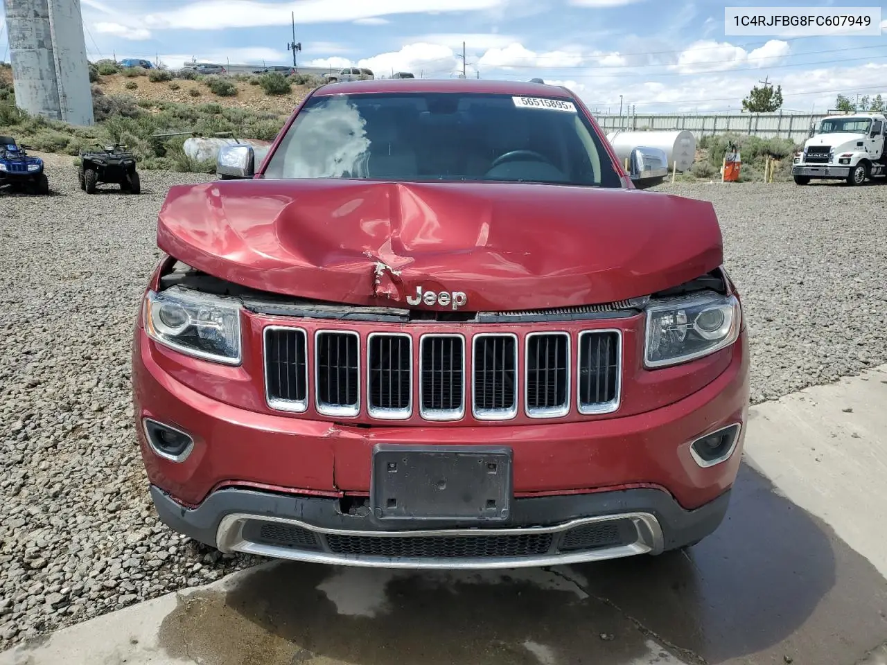 2015 Jeep Grand Cherokee Limited VIN: 1C4RJFBG8FC607949 Lot: 56515895