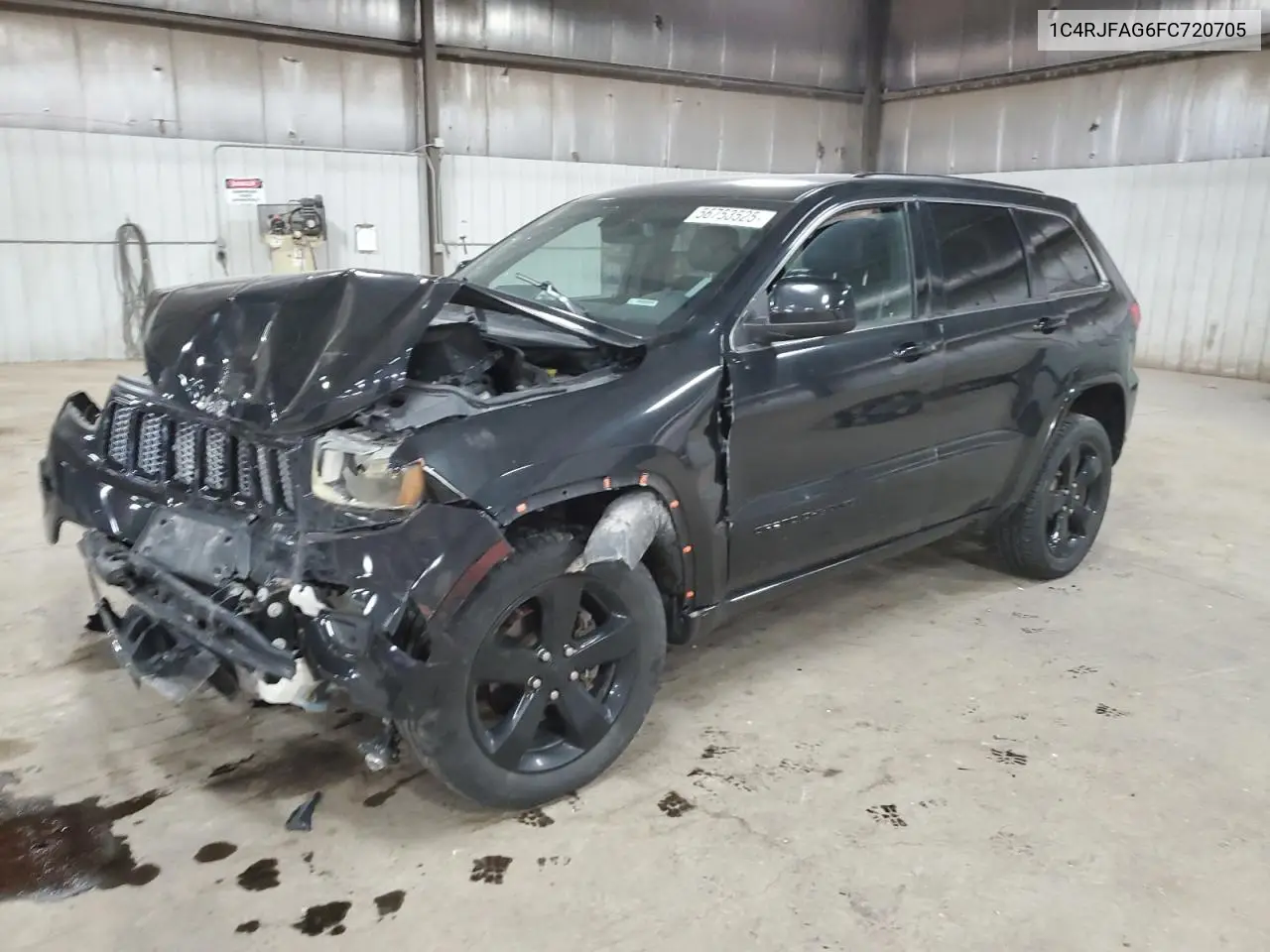 2015 Jeep Grand Cherokee Laredo VIN: 1C4RJFAG6FC720705 Lot: 56753525