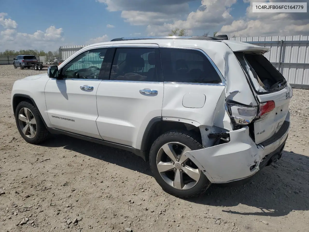 2015 Jeep Grand Cherokee Limited VIN: 1C4RJFBG6FC164779 Lot: 57094525