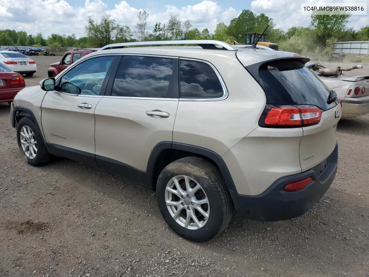 2015 Jeep Cherokee Latitude VIN: 1C4PJMCB9FW538816 Lot: 57217245