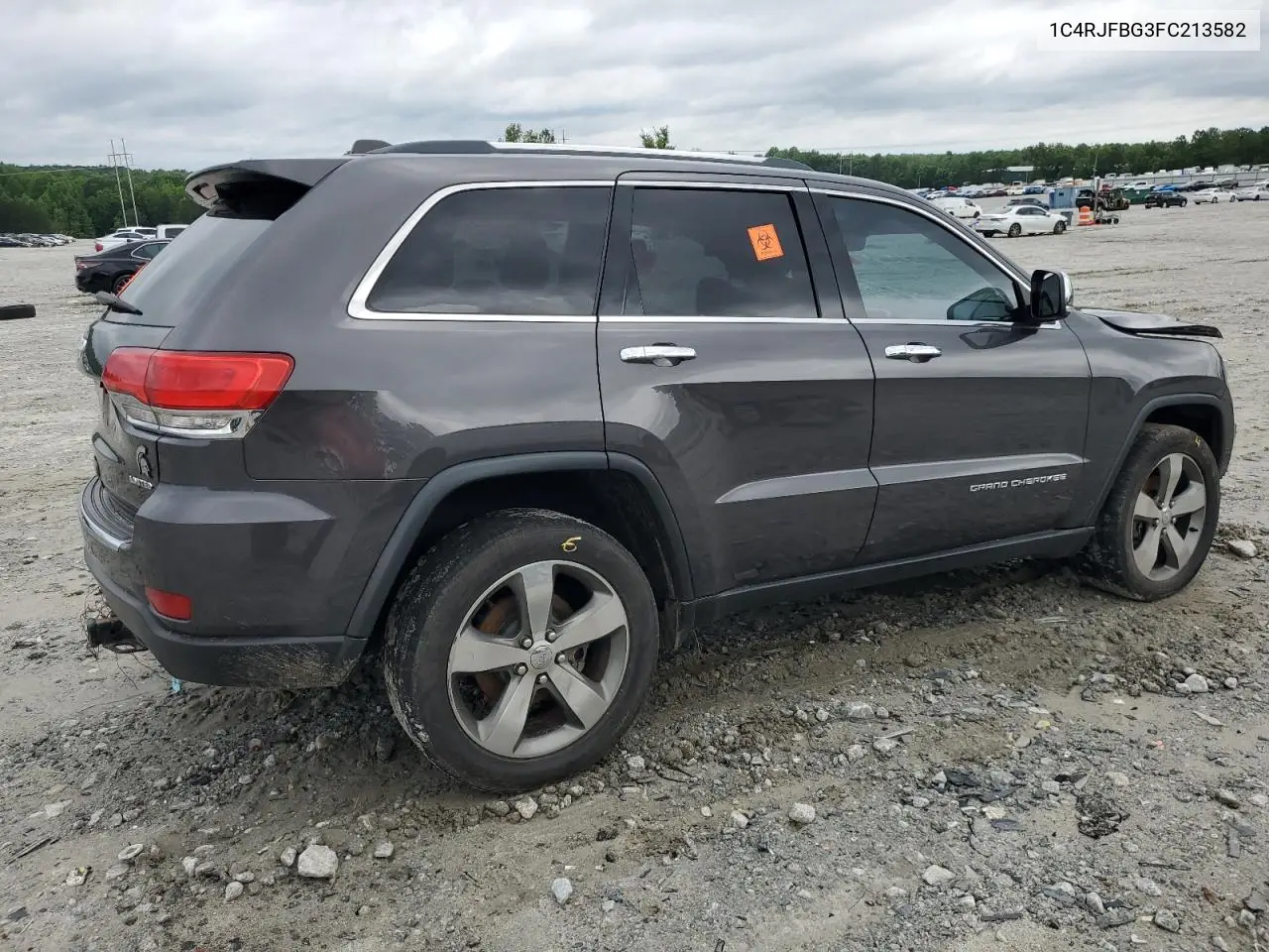 2015 Jeep Grand Cherokee Limited VIN: 1C4RJFBG3FC213582 Lot: 58658635
