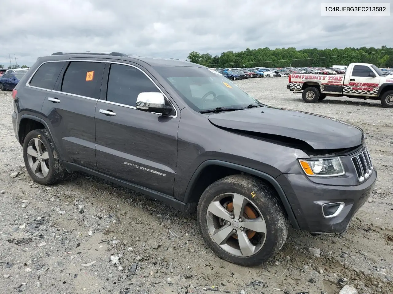 2015 Jeep Grand Cherokee Limited VIN: 1C4RJFBG3FC213582 Lot: 58658635