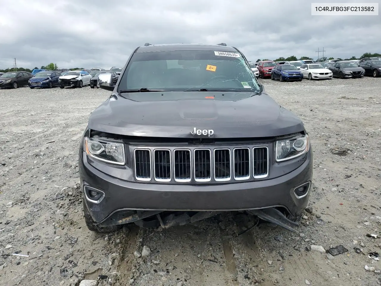 2015 Jeep Grand Cherokee Limited VIN: 1C4RJFBG3FC213582 Lot: 58658635